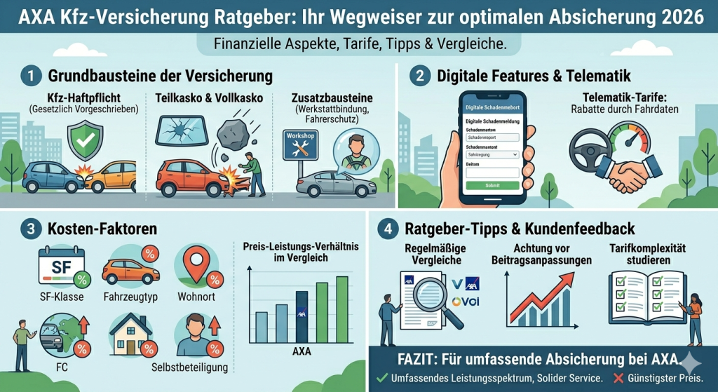 Die AXA Kfz-Versicherung