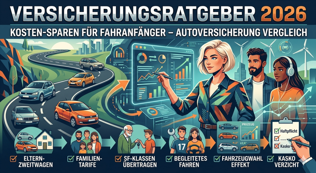 kfz-versicherung-fahranfaenger-spartipps-2026